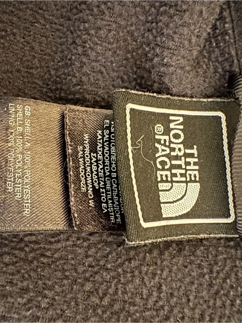 The North Face Men's Black Fleece Vest Lg
